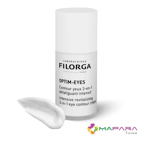 Filorga OPTIM-EYES Contour des Yeux 3en1 15ml – Yeux et Lèvres / Anti-âge yeux | FILORGA - Visage Tunisie | Miral Parapharmacie
