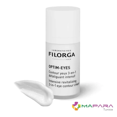 Filorga OPTIM-EYES Contour des Yeux 3en1 15ml – Yeux et Lèvres / Anti-âge yeux | FILORGA - Visage Tunisie | Miral Parapharmacie