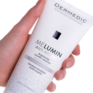 Dermedic Melumin Emulsion Micellaire Éclaircissante 200ml – Démaquillants, nettoyants visage / Lait, mousse, émulsion | DERMEDIC